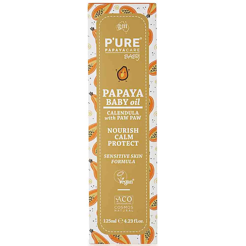 PURE Papaya Baby Oil - Image 3